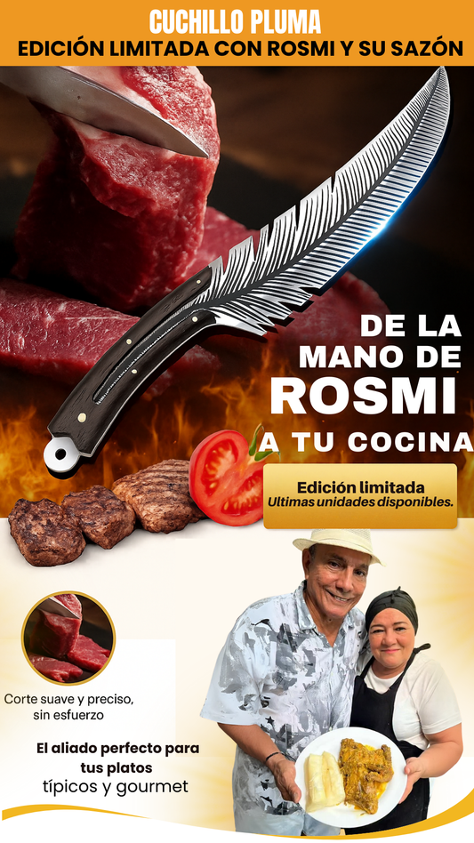 Cuchillo De Plumas™ | Rosmi y su sazón